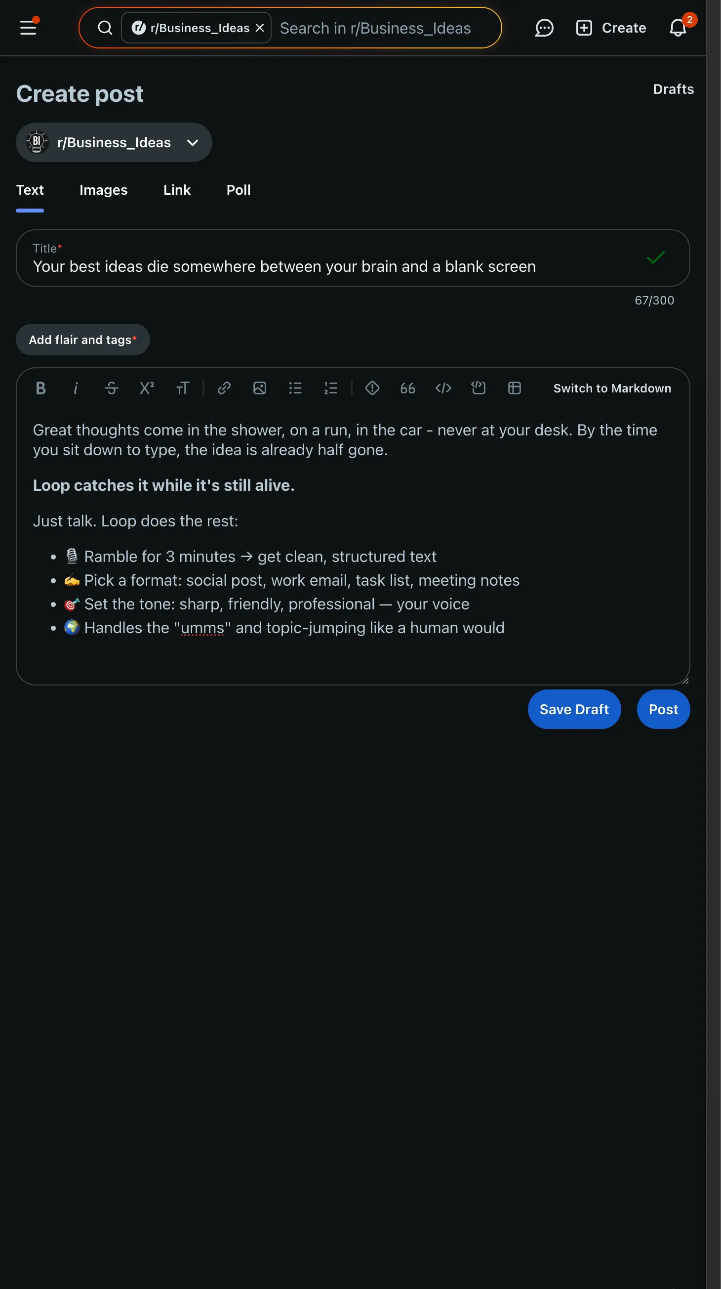 Surfsky driving a live Reddit session over CDP